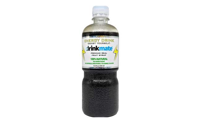 Drinkmate Premium Energy Drink Syrup (Alcohol-Free)